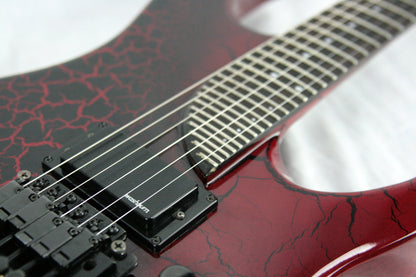 1989 Washburn EC36 Spitfire Signature Series-Stephen's Extended Cutaway ec-36 fret