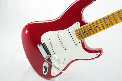 2015 Fender Custom Shop Limited Edition 1955 Stratocaster Relic! Torino Red! Ash Body