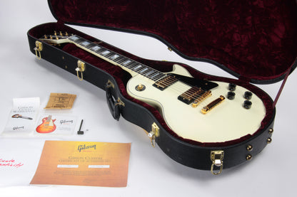 2007 Gibson Custom Shop Les Paul Custom Alpine White Ebony Fingerboard - w/ Original Hard Case