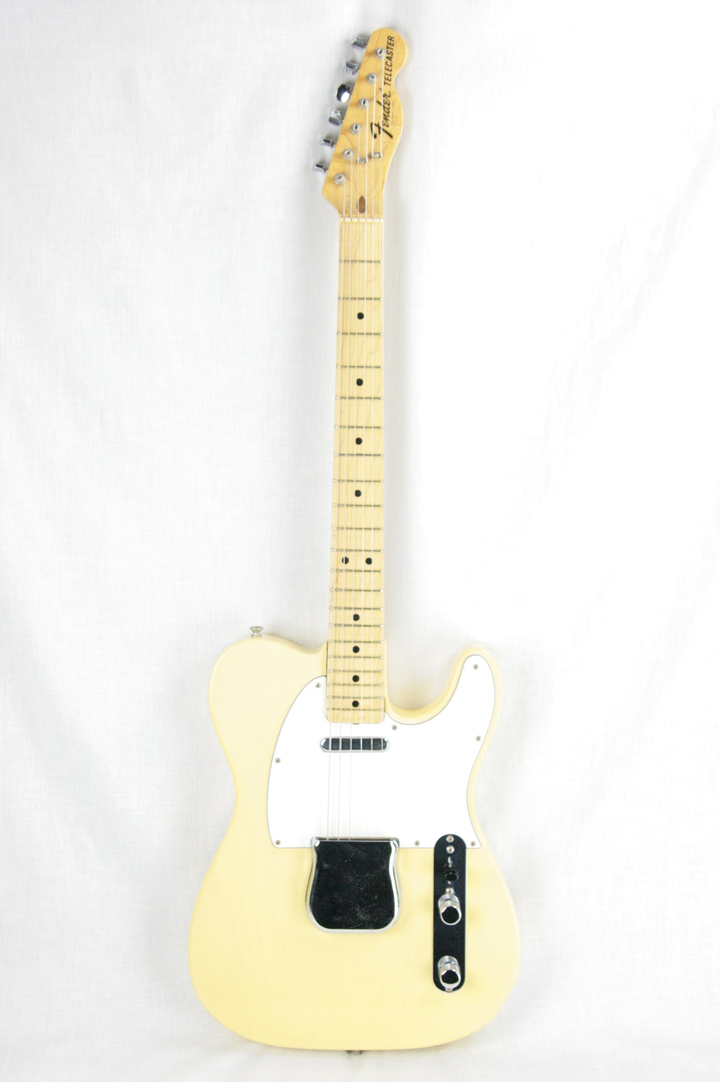 CLEAN 1974 Fender Telecaster Blonde! Vintage Maple Neck Tele 1970's w/ OHSC! 100% Original!