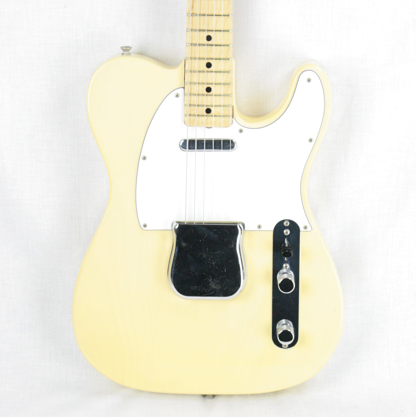 CLEAN 1974 Fender Telecaster Blonde! Vintage Maple Neck Tele 1970's w/ OHSC! 100% Original!