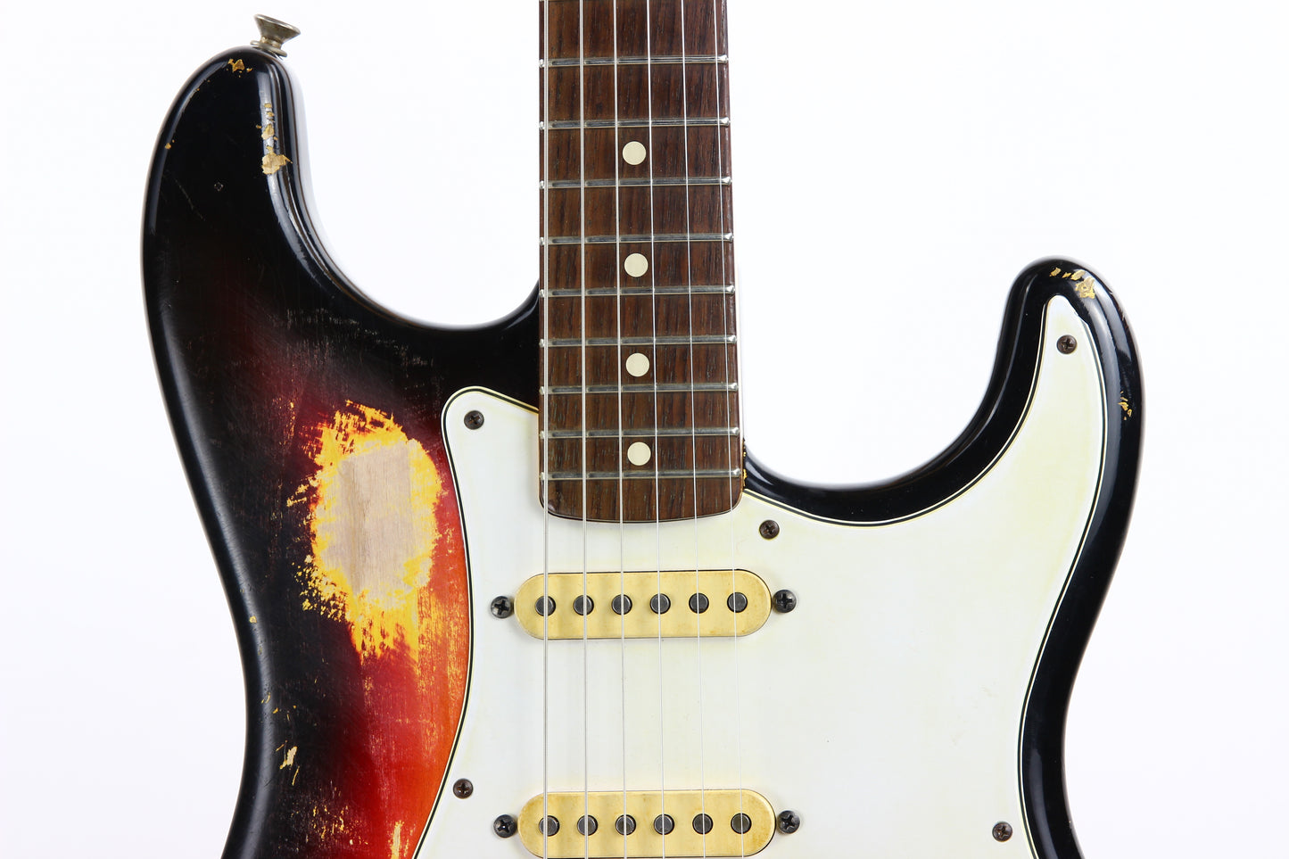 2012 Fender Custom Shop 1960 Stratocaster Relic - 3-Tone Sunburst, Rosewood ‘60 Reissue Strat