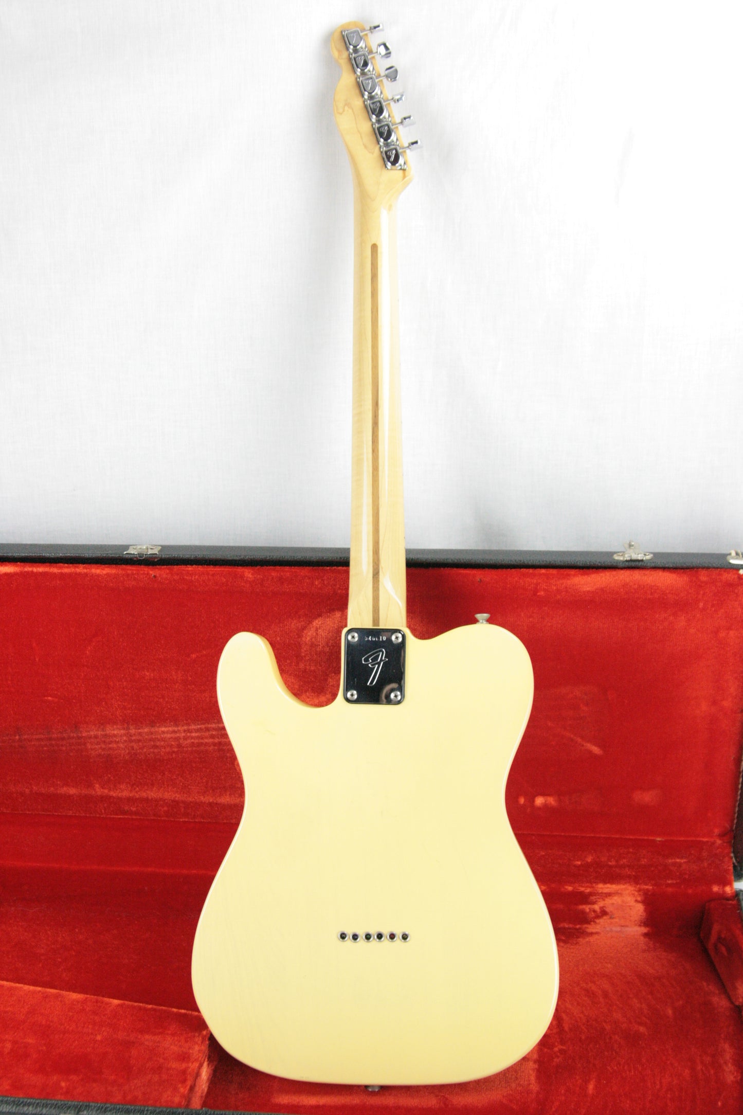 CLEAN 1974 Fender Telecaster Blonde! Vintage Maple Neck Tele 1970's w/ OHSC! 100% Original!