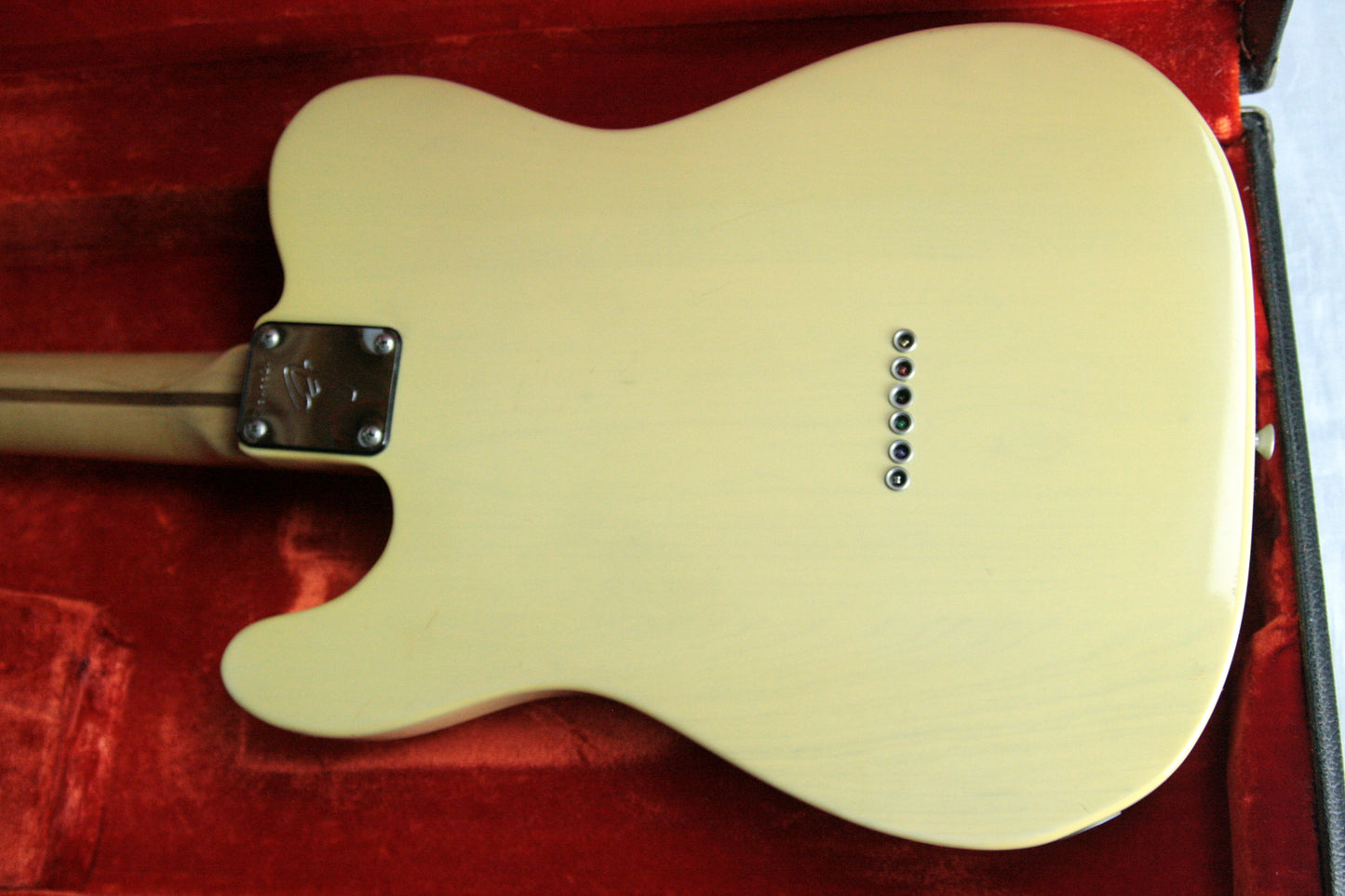 CLEAN 1974 Fender Telecaster Blonde! Vintage Maple Neck Tele 1970's w/ OHSC! 100% Original!