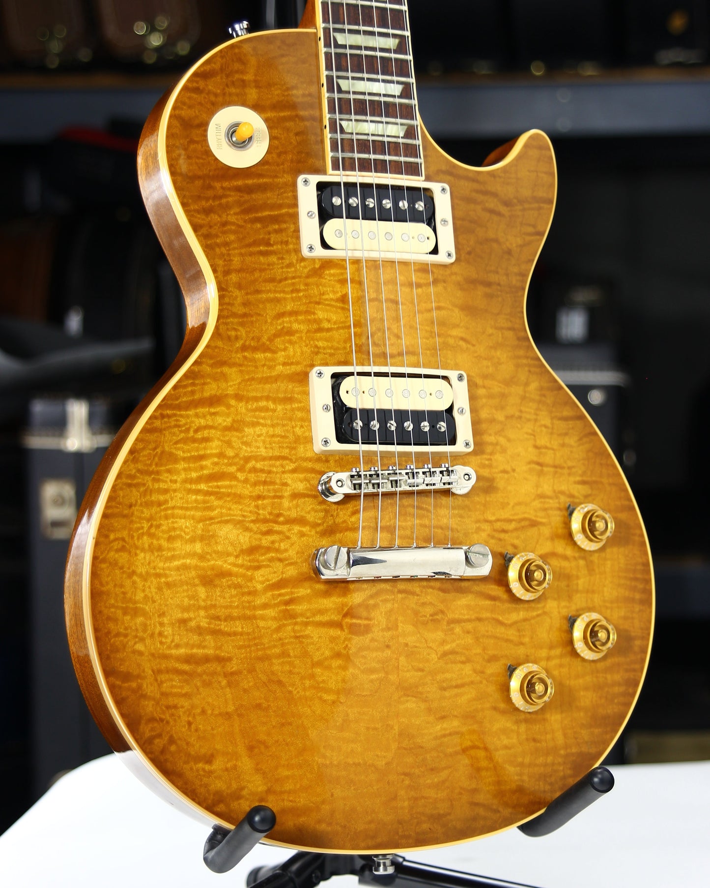 1995 Gibson Les Paul CLASSIC PREMIUM PLUS Honeyburst KILLER Flametop! 1990's standard