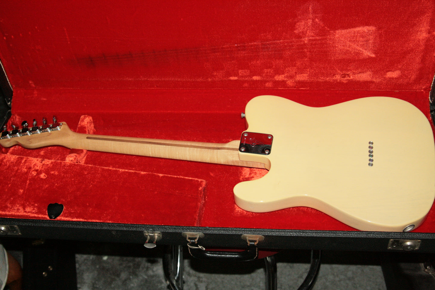 CLEAN 1974 Fender Telecaster Blonde! Vintage Maple Neck Tele 1970's w/ OHSC! 100% Original!