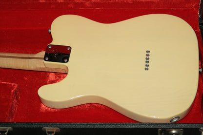 CLEAN 1974 Fender Telecaster Blonde! Vintage Maple Neck Tele 1970's w/ OHSC! 100% Original!