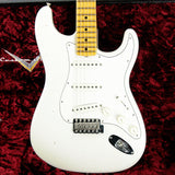 2018 Fender Custom Shop Jimi Hendrix Voodoo Child Stratocaster Journeyman Relic White Strat Maple Cap Neck