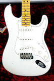 2018 Fender Custom Shop Jimi Hendrix Voodoo Child Stratocaster Journeyman Relic White Strat Maple Cap Neck