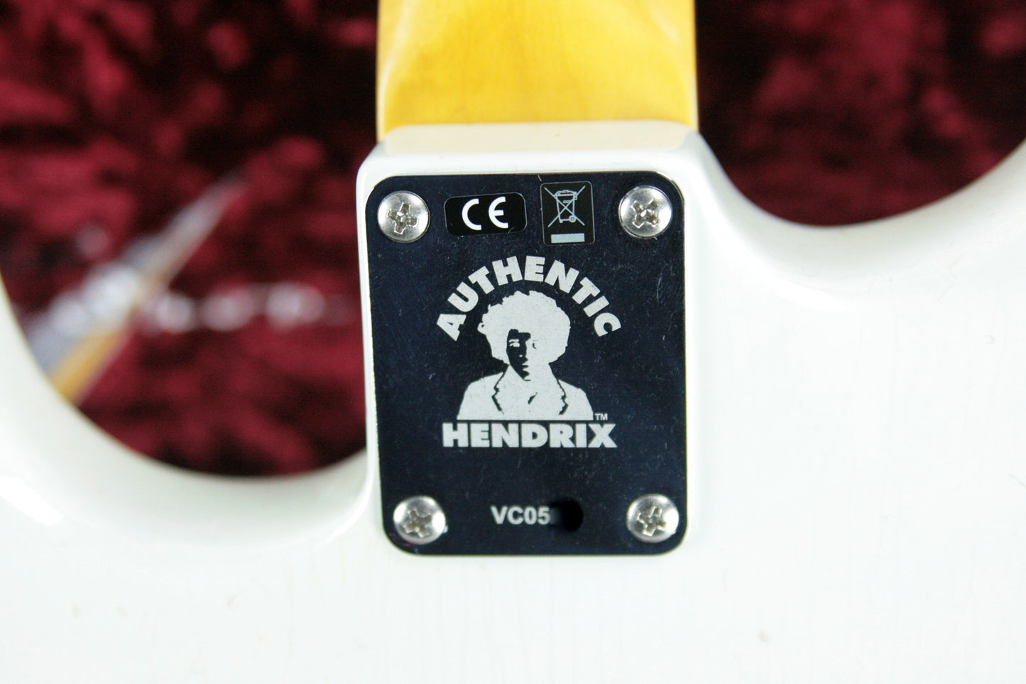 2018 Fender Custom Shop Jimi Hendrix Voodoo Child Stratocaster Journeyman Relic White Strat Maple Cap Neck