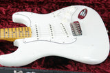 2018 Fender Custom Shop Jimi Hendrix Voodoo Child Stratocaster Journeyman Relic White Strat Maple Cap Neck