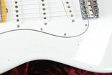 2018 Fender Custom Shop Jimi Hendrix Voodoo Child Stratocaster Journeyman Relic White Strat Maple Cap Neck