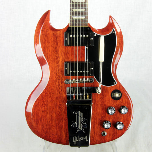 2019 Gibson '61 SG Standard Maestro Lyre Vibrola Cherry 1961 Les Paul w Original Case