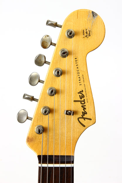 2012 Fender Custom Shop 1960 Stratocaster Relic - 3-Tone Sunburst, Rosewood ‘60 Reissue Strat