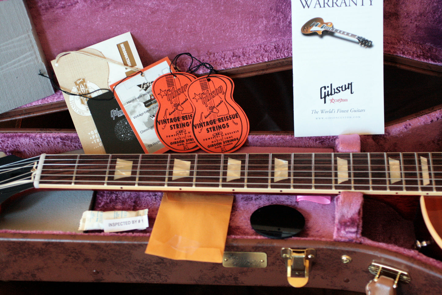 2019 Gibson 1959 Les Paul 60TH ANNIVERSARY Historic Reissue R9 59 Custom Shop Sunrise Tea Burst