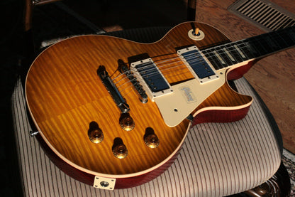 2019 Gibson 1959 AGED Les Paul 60TH ANNIVERSARY Historic Reissue R9 59 Custom Shop Golden Poppy Burst