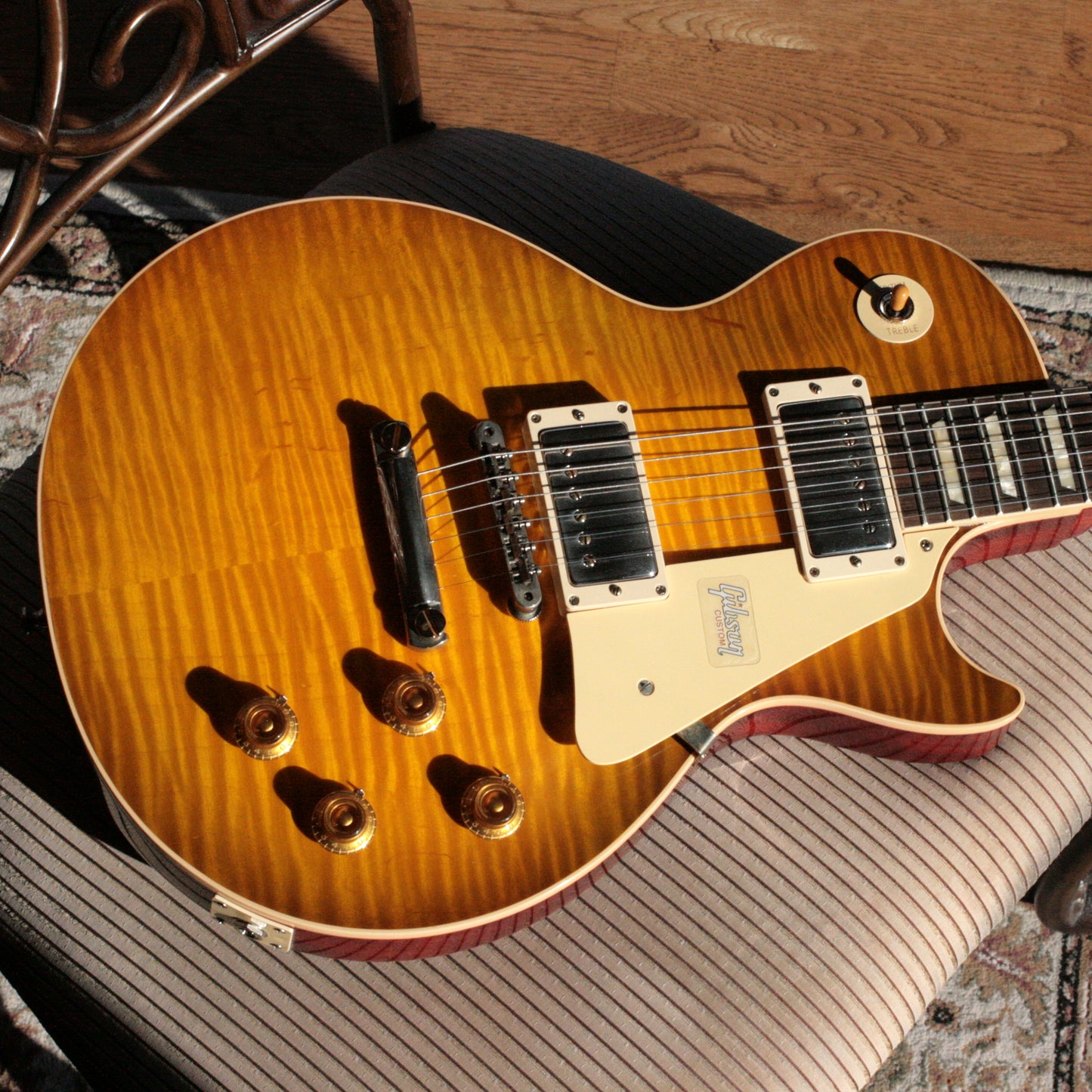 2019 Gibson 1959 AGED Les Paul 60TH ANNIVERSARY Historic Reissue R9 59 Custom Shop Golden Poppy Burst