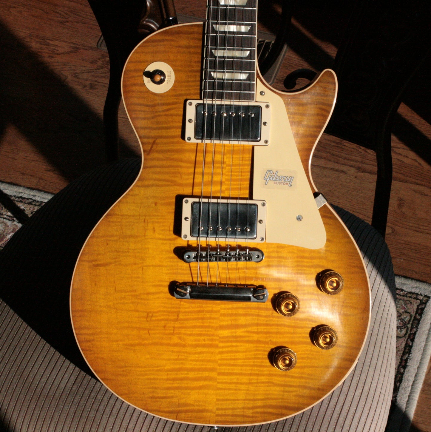 2019 Gibson 1959 AGED Les Paul 60TH ANNIVERSARY Historic Reissue R9 59 Custom Shop Golden Poppy Burst