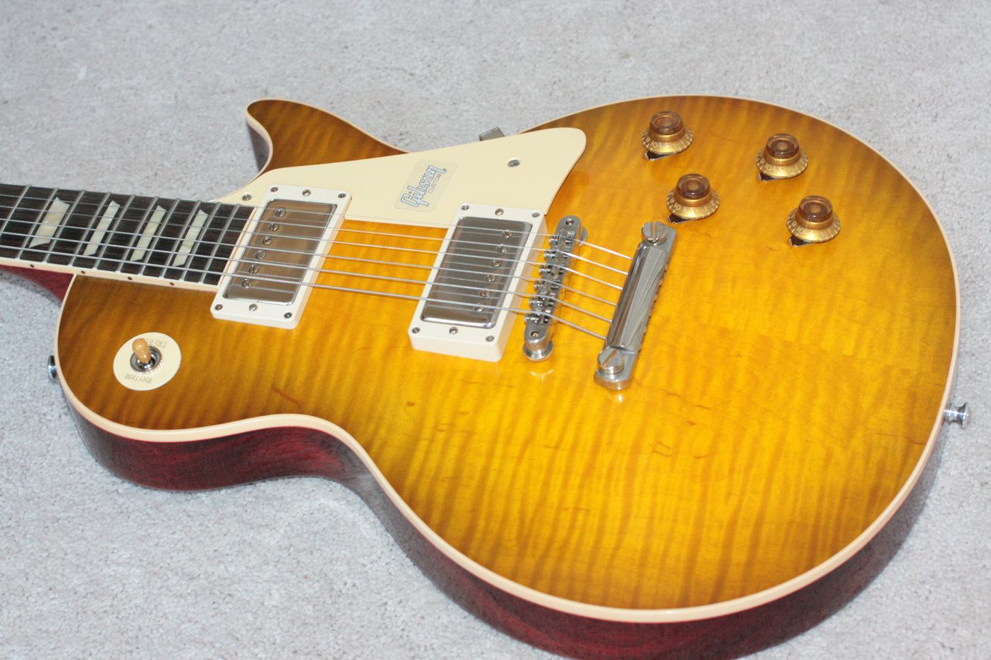 2019 Gibson 1959 AGED Les Paul 60TH ANNIVERSARY Historic Reissue R9 59 Custom Shop Golden Poppy Burst