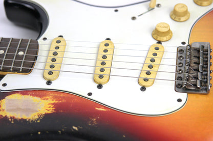 2012 Fender Custom Shop 1960 Stratocaster Relic - 3-Tone Sunburst, Rosewood ‘60 Reissue Strat