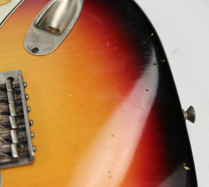 2012 Fender Custom Shop 1960 Stratocaster Relic - 3-Tone Sunburst, Rosewood ‘60 Reissue Strat