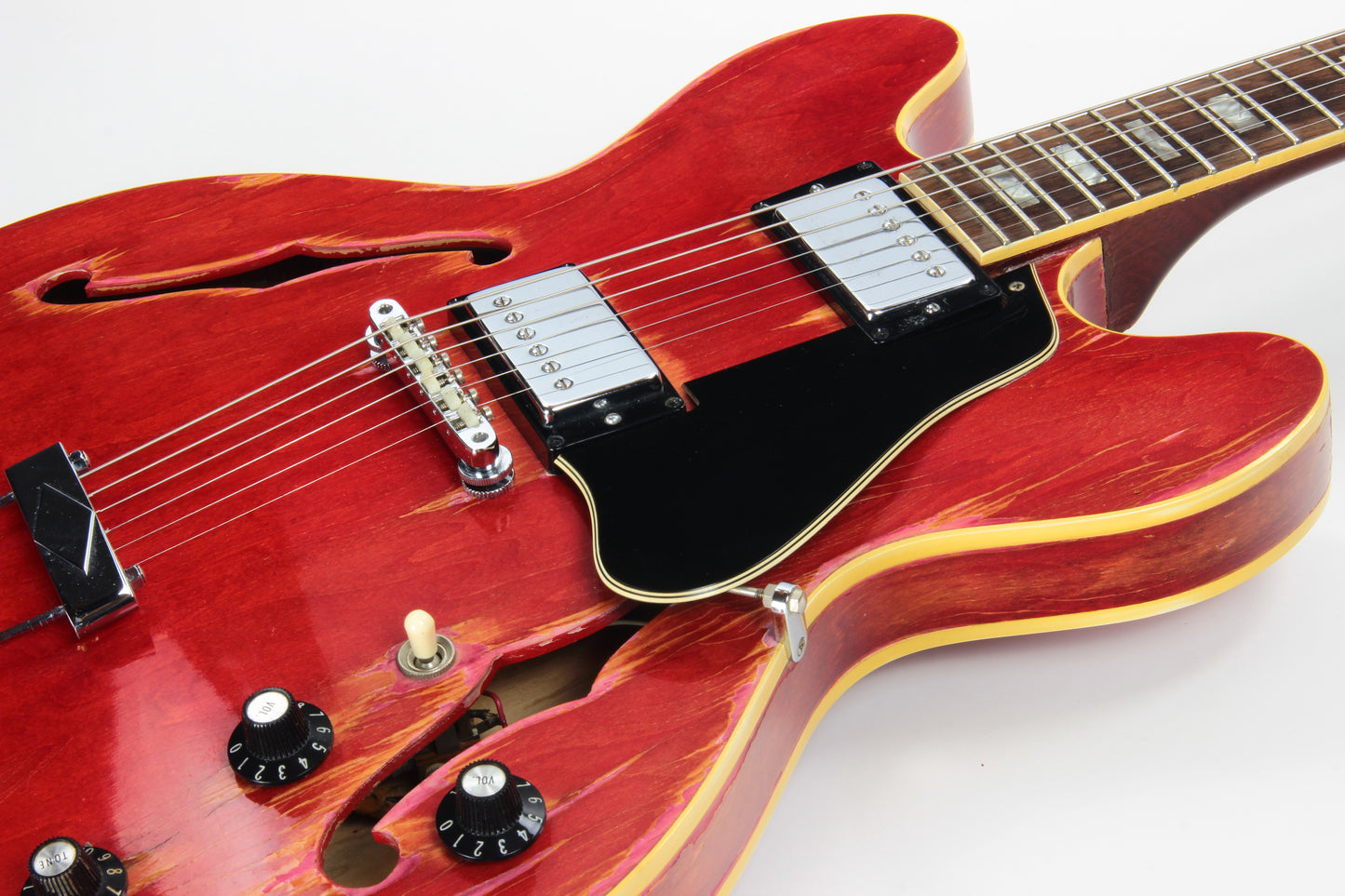 1969 Gibson ES-335 TDC Cherry Red - Vintage Player-Grade 1960's Semi-Hollow Body