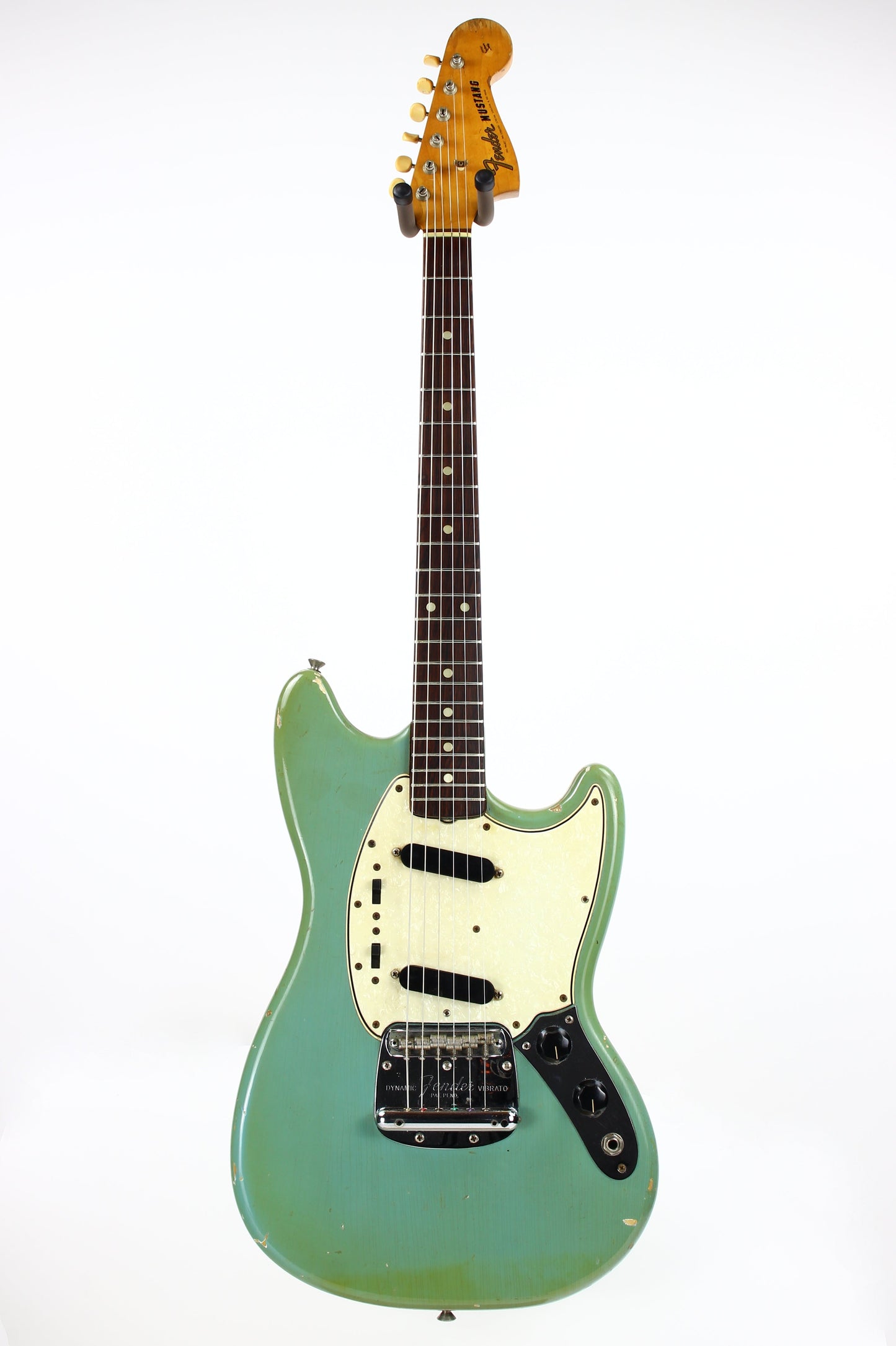 1965 Fender Mustang DAPHNE BLUE - Kurt Cobain-type, L-Series, Small Headstock! duo sonic musicmaster