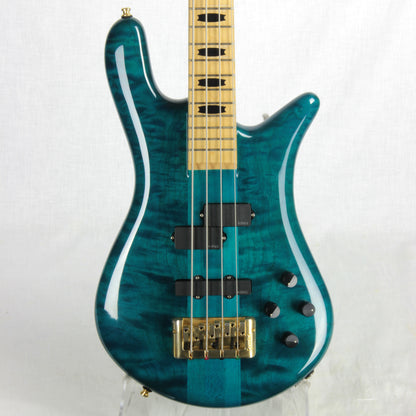 RARE 2013 Spector EURO 4LX Bahama Blue w/ MAPLE Fretboard! EMG PJ