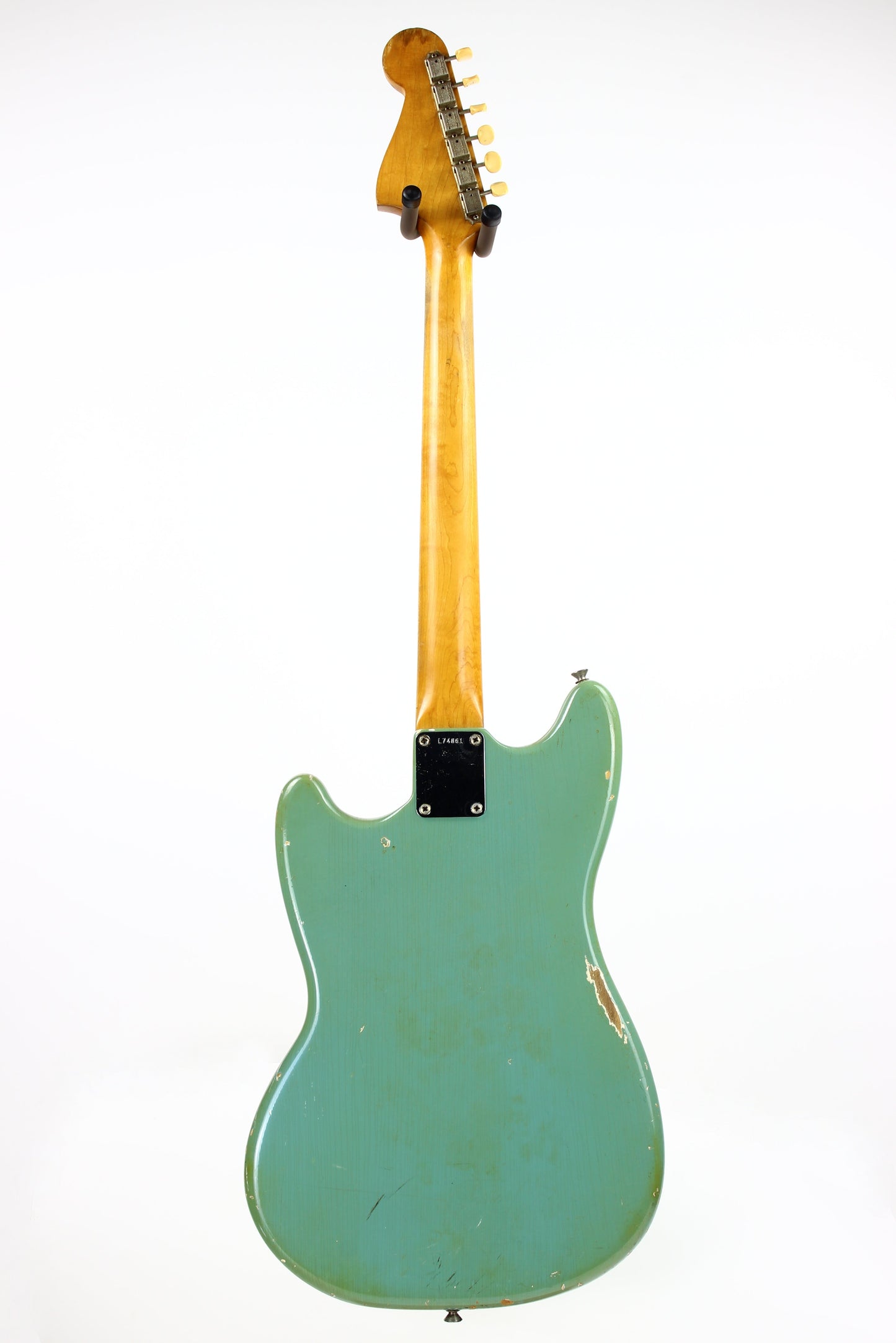 1965 Fender Mustang DAPHNE BLUE - Kurt Cobain-type, L-Series, Small Headstock! duo sonic musicmaster