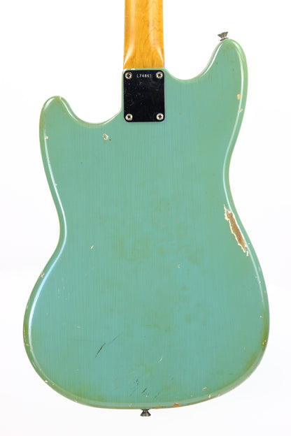 1965 Fender Mustang DAPHNE BLUE - Kurt Cobain-type, L-Series, Small Headstock! duo sonic musicmaster