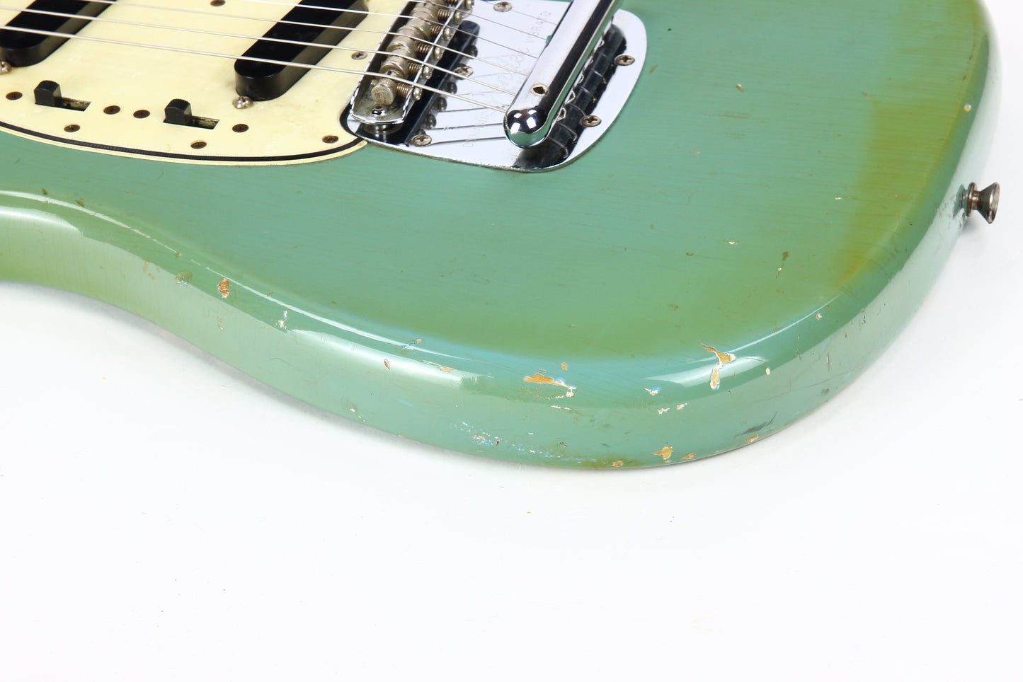 1965 Fender Mustang DAPHNE BLUE - Kurt Cobain-type, L-Series, Small Headstock! duo sonic musicmaster