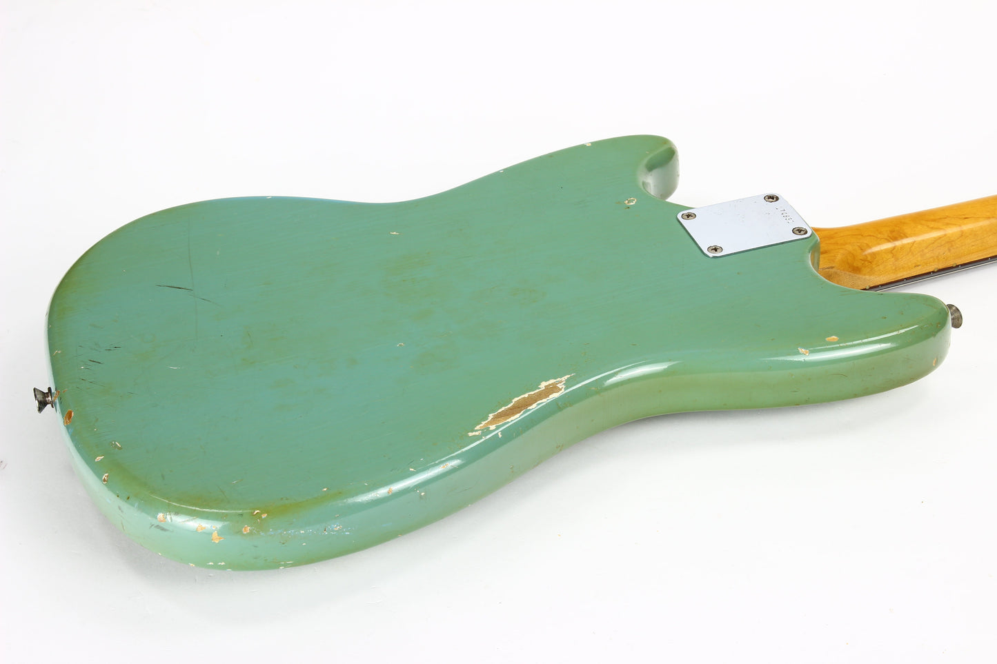 1965 Fender Mustang DAPHNE BLUE - Kurt Cobain-type, L-Series, Small Headstock! duo sonic musicmaster