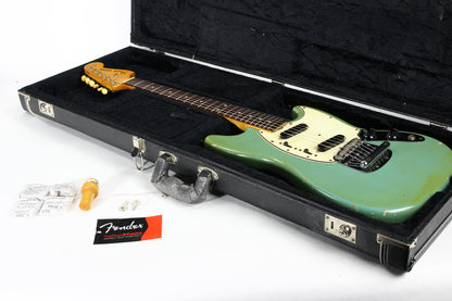 1965 Fender Mustang DAPHNE BLUE - Kurt Cobain-type, L-Series, Small Headstock! duo sonic musicmaster