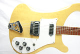*SOLD*  1973 Rickenbacker 480 Natural Vintage Guitar! FLAMED Body! 481 4001 6 string gtr