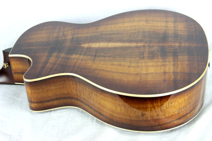 2018 Taylor K24CE ALL KOA Grand Auditorium V-Class Bracing Shaded Edgeburst Sunburst