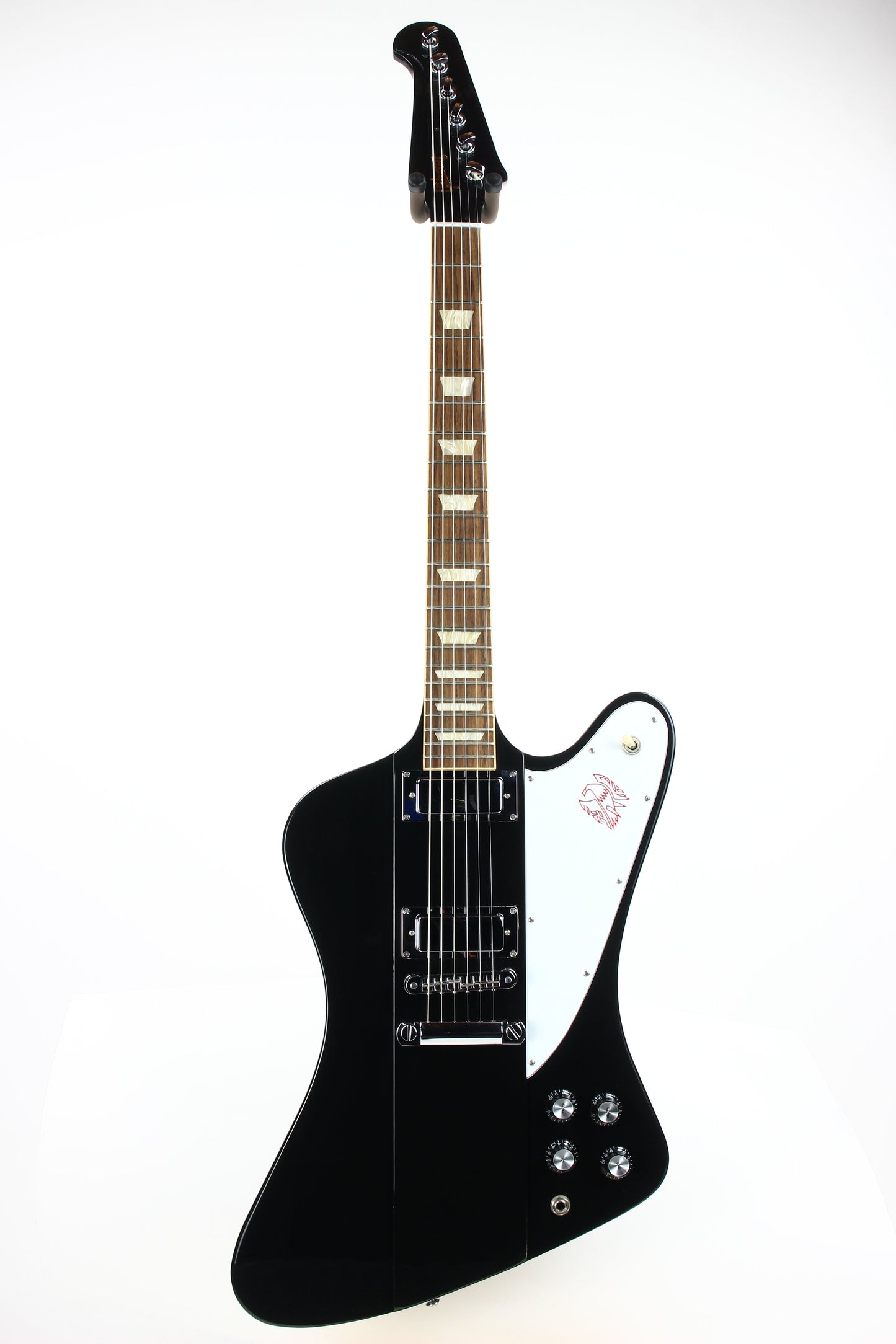 2013 Gibson USA Reverse Firebird V Ebony Black w/ Original Case - LIGHTWEIGHT Steinberger Tuners
