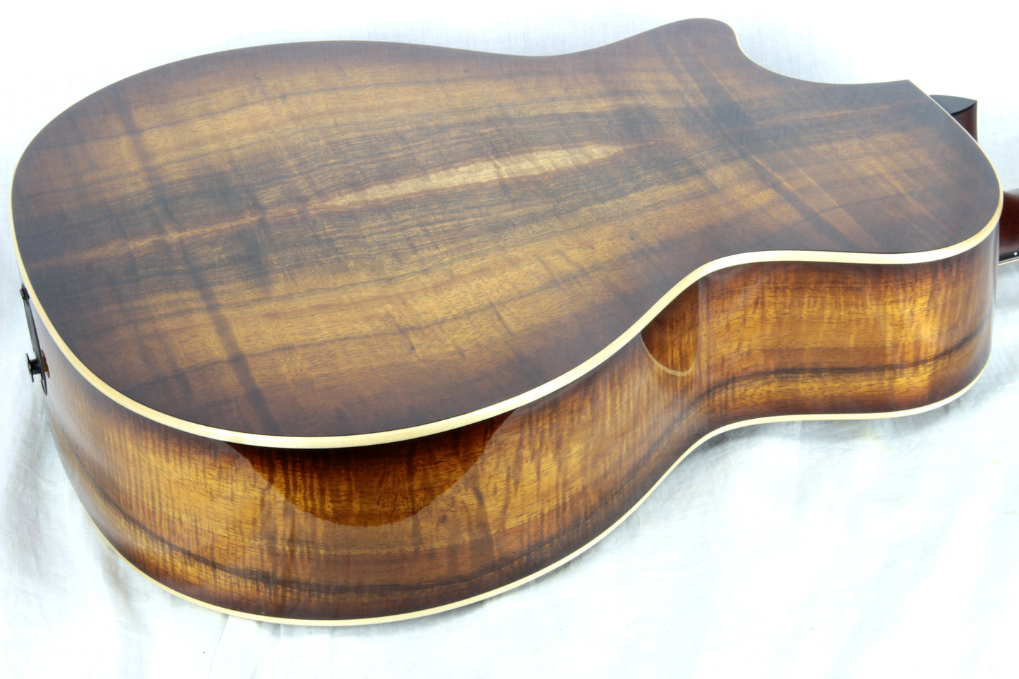 2018 Taylor K24CE ALL KOA Grand Auditorium V-Class Bracing Shaded Edgeburst Sunburst