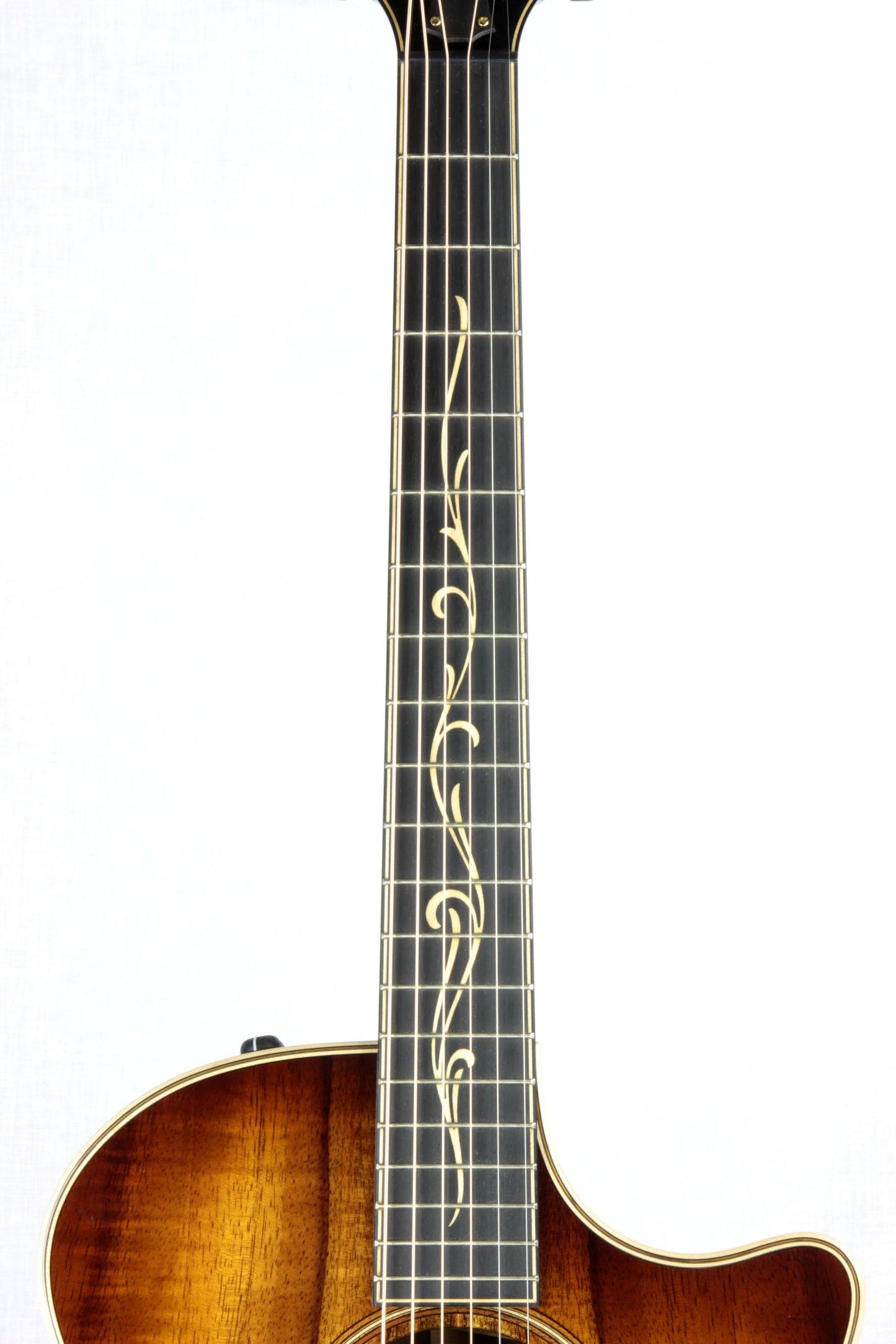 2018 Taylor K24CE ALL KOA Grand Auditorium V-Class Bracing Shaded Edgeburst Sunburst