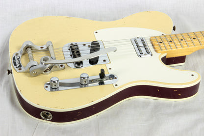 '52 Fender Custom Shop Masterbuilt PAUL WALLER Bigsby Telecaster 2-Tone DOUBLE-BOUND TV Jones