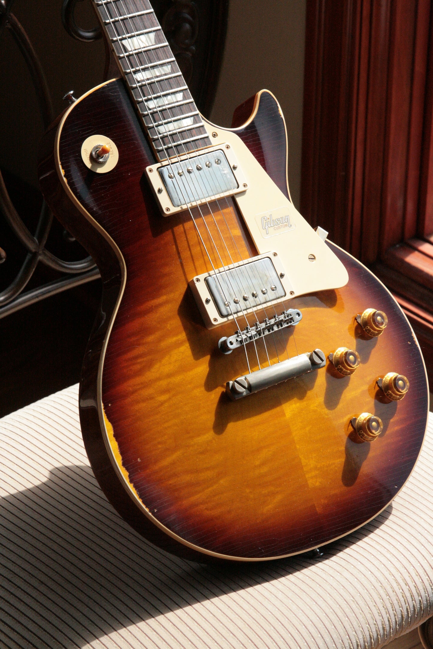 2018 Gibson 1959 HEAVY AGED Bourbon Burst Les Paul Reissue! R9 59 Historic Custom Shop