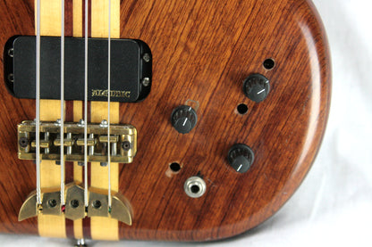 1984 Alembic Distillate Bass Guitar! Bubinga, Maple, Purpleheart, Active Electronics! series 1 2