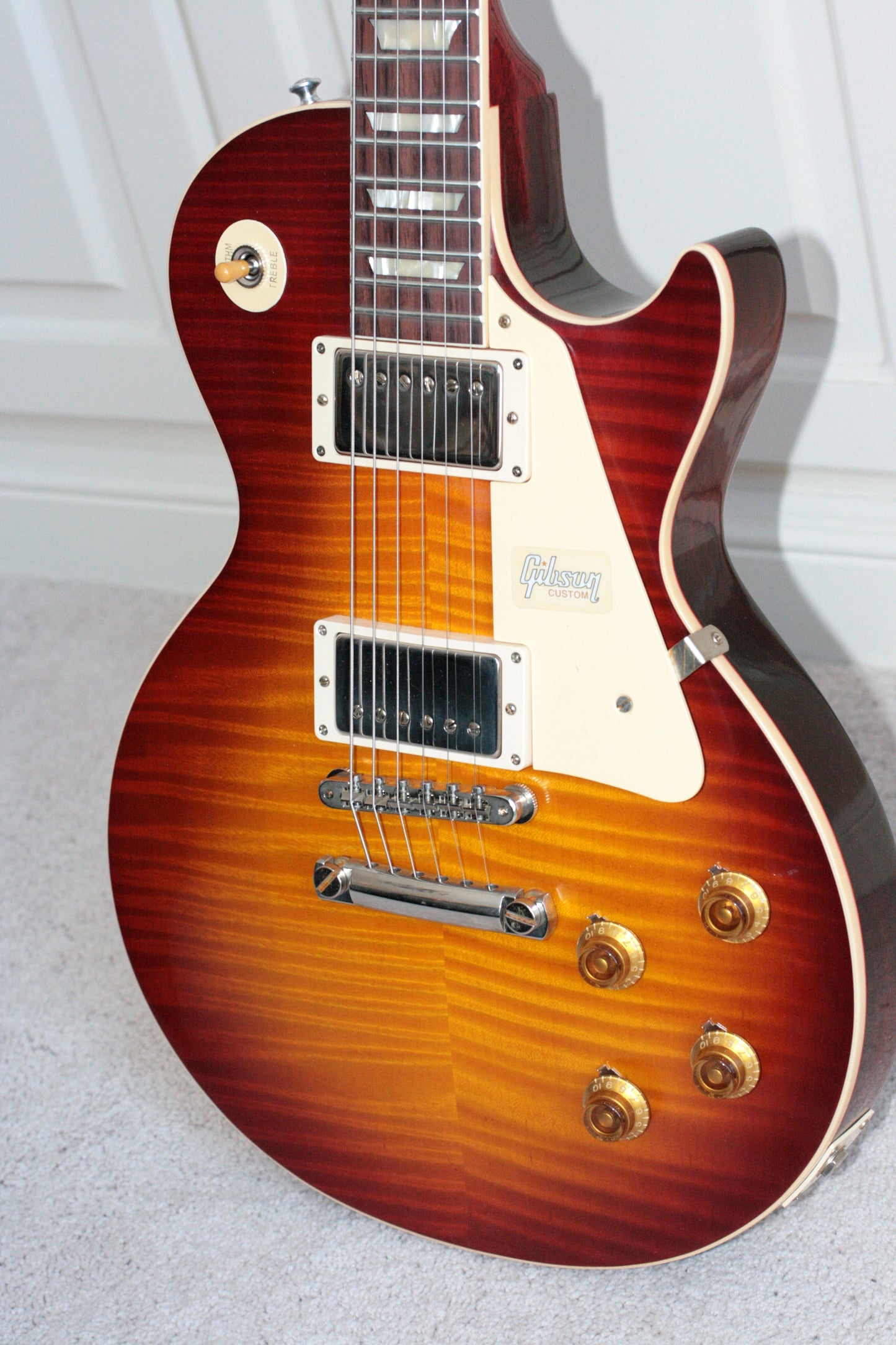 2019 Gibson 1959 Les Paul 60TH ANNIVERSARY Historic Reissue R9 59 Custom Shop Cherry Tea Burst