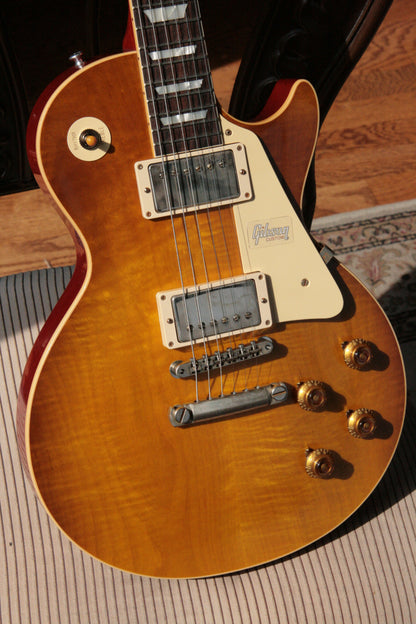 2018 Gibson 1958 Les Paul Historic Reissue! R8 58 Custom Shop Honey Lemon Fade TH Specs