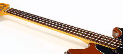 1975 Fender Mustang Bass WALNUT w/ Rosewood Board - Vintage 1970's Mocha, Short Scale