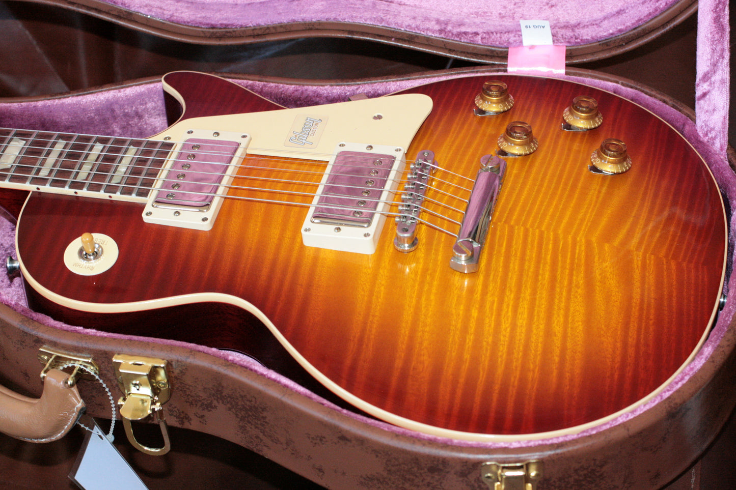 2019 Gibson 1959 Les Paul 60TH ANNIVERSARY Historic Reissue R9 59 Custom Shop Cherry Tea Burst