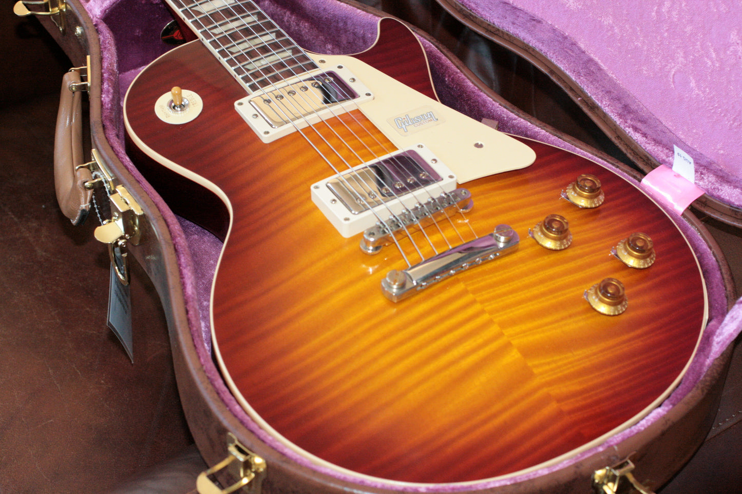 2019 Gibson 1959 Les Paul 60TH ANNIVERSARY Historic Reissue R9 59 Custom Shop Cherry Tea Burst