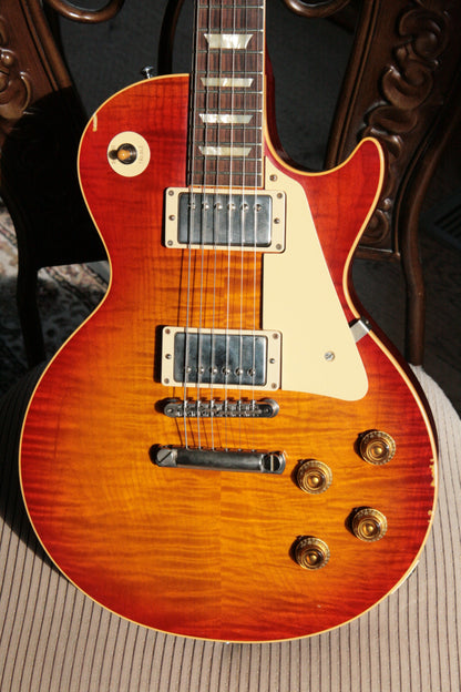 2016 Gibson True Historic Select 1959 BELIEVER BURST Reissue Les Paul Standard AGED 59 R9