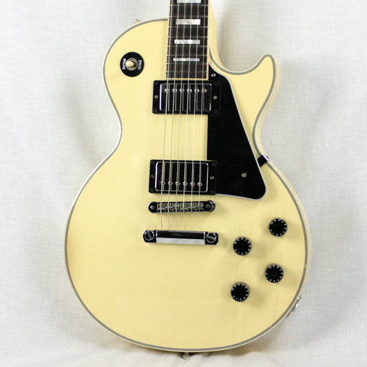 2012 Gibson Les Paul Classic Custom White Cream w/ Original Case!