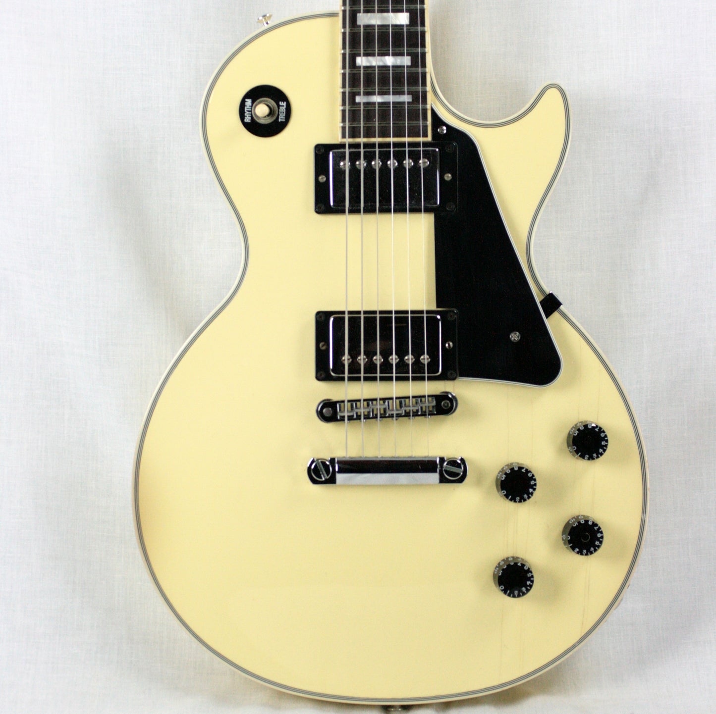 2012 Gibson Les Paul Classic Custom White Cream w/ Original Case!