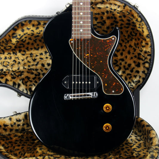 2006 Gibson Billie Joe Armstrong Les Paul Jr. Ebony Black! Junior Signature Model, Tortoise Pickguard, Vintage-type!